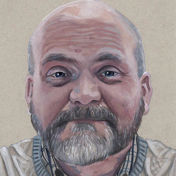 Steve Derrick Self Portrait 